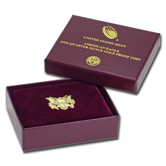 OGP Box & COA - 2019 1/4 oz Proof Gold American Eagle OGP Box & COA - 2019 1/4 oz Proof Gold American Eagle